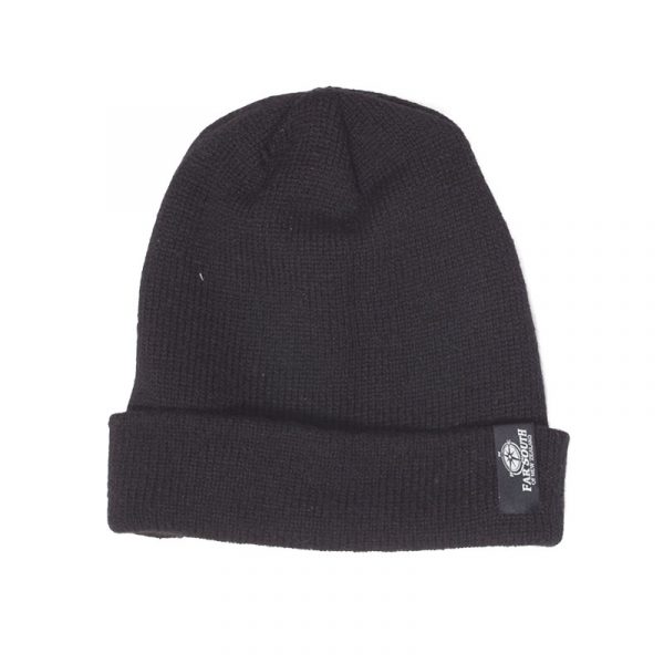 Lambswool-Beanie-Black